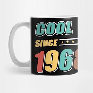 Cool Since Year 1968 Birthday Mug